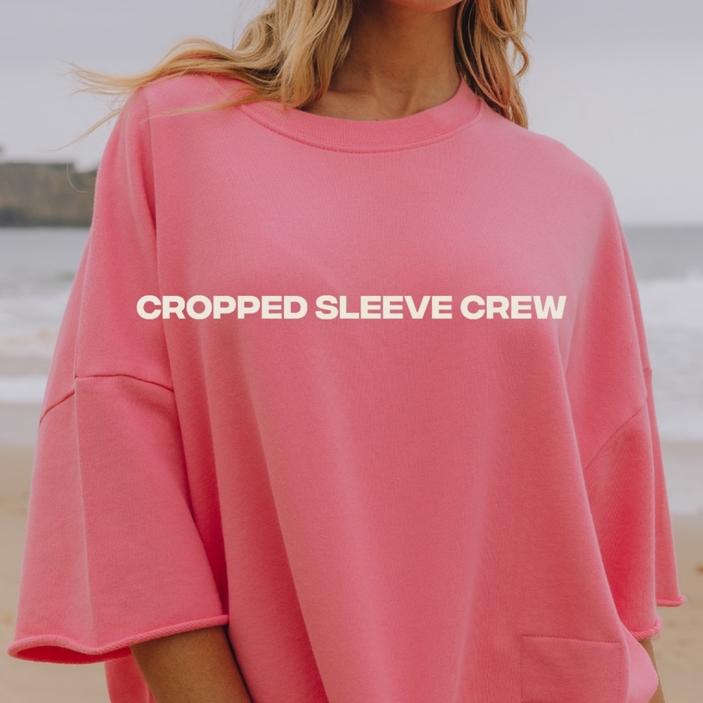 Daily Drills set - Cropped Sleeve Crew + Super short